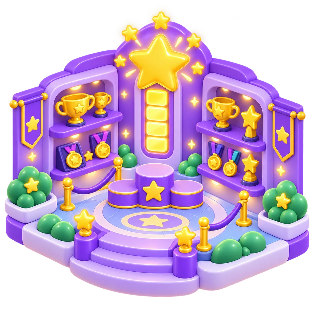 The Trophy Hall room